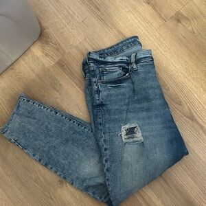 Old Navy Women's Straight Leg Jeans - Blue